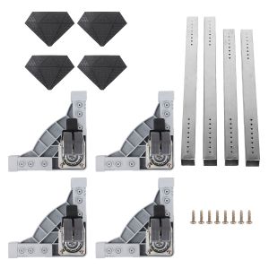 Waschmaschine Sockel Untergestell Schwenkräder für Kühlschrank 4pcs