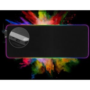 Mauspad LED Gaming RGB Mauspad Gaming Mouse Mat Anti Rutsch Matte