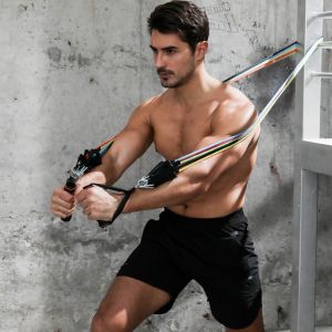 11Pack Widerstandsband Fitnessbänder Übungsband Gymnastikband Set