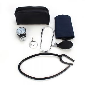 Blutdruckmessgerät Stethoscope Pumpball Manometer f. Rettungsdienst