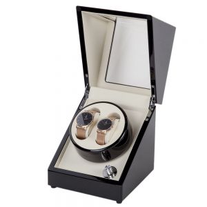 Uhrenbeweger Watch Winder Uhrendreher Automatik für 2 Uhren (2+0)